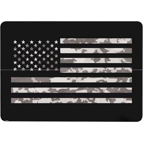Black and White Camo American Flag Surface Laptop Studio Skin